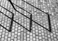 © Virginia Vrecl - Sence stojal za kolesa