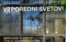 Odprtje razstave - Maja Špendal - Vzporedni svetovi,