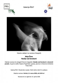 Odprtje razstave: Maja Šivec - Nasilje nad ženskami